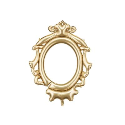 Palloncino in FOIL MYLAR a forma di Cornice 78x95 cm - ORO
