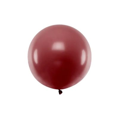 Palloncino MONGOLFIERA pallone 60 cm in lattice colore BORDEAUX