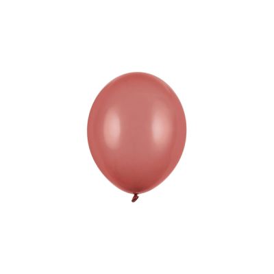 100 PZ palloncini palloncino Latticei 12 cm colore BORGOGNA pastello