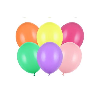 Confezione con 50 PALLONCINI LATTICE MIX PASTELLO 23 cm