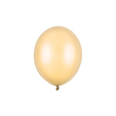 100 PZ Palloncino Palloncini Lattice 27 cm ARANCIO BRILLANTE metallic