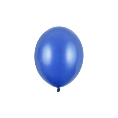 10 PZ Palloncino Palloncini Lattice 12 Pollici 27 cm BLU metallic