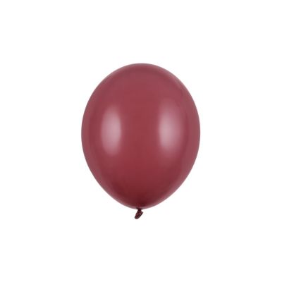 10 PZ Palloncini lattice strong colore BORDEAUX PASTELLO da 27 cm