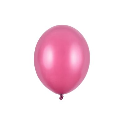50 PZ Palloncini Palloncino Lattice 30 cm ROSA SHOCKING metallic