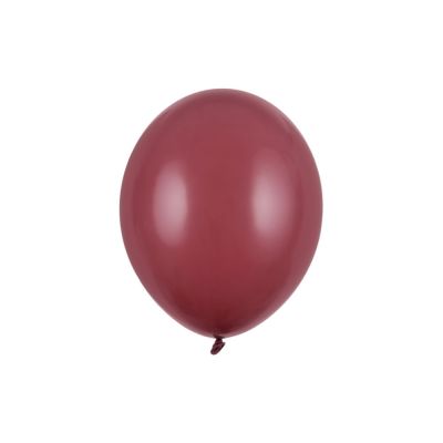 10 PZ Palloncini lattice strong colore BORDEAUX PASTELLO da 30 cm