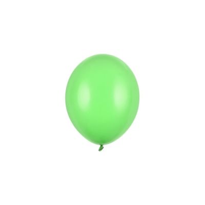 100 PZ palloncini palloncino Lattice 12 cm VERDE BRILLANTE Pastello