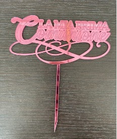 Cake Topper Plexiglass - Comunione