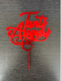 Cake topper - Scritta Personalizzata