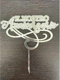 Cake topper - Scritta Personalizzata