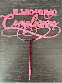 Cake topper - Scritta Personalizzata