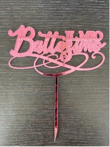 Cake topper - Scritta Personalizzata