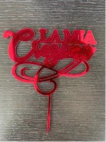 Cake topper - Scritta Personalizzata
