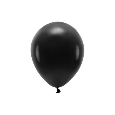 10 PZ Palloncino lattice ECOLOGICO 26 cm NERO