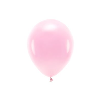 10 PZ Palloncino lattice ECOLOGICO 30 cm ROSA PASTELLO