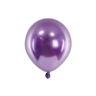 50 PZ Palloncino Palloncini Lattice 12 cm GLOSSY VIOLA