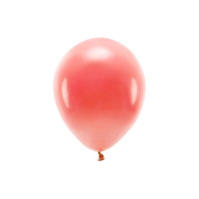 100 PZ Palloncino lattice ecologico 30 cm CORALLO pastello