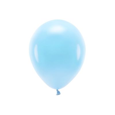 100 PZ Palloncino Palloncini LATTICE ECOLOGICO 30 cm CELESTE pastello