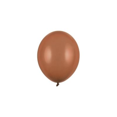 100 PZ palloncini palloncino Latticei 23 cm colore MOCCA pastello