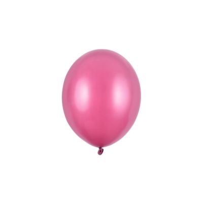 100 PZ Palloncino Palloncini Lattice 23 cm ROSA SHOCKING metallic