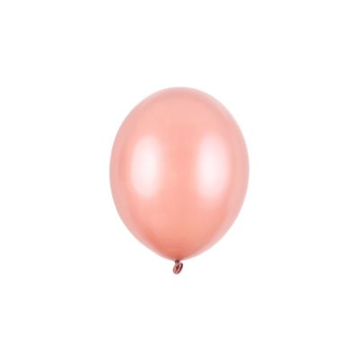 100 PEZZI Palloncino Palloncini lattice 23 cm ROSA GOLD Metallic