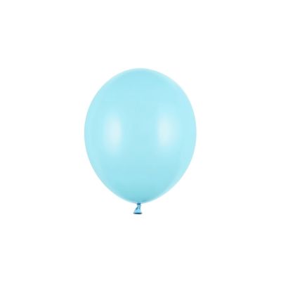100 PZ Palloncini in lattice 23 cm CELESTE PASTELLO