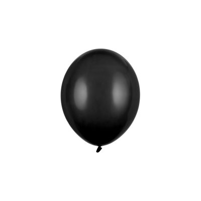 100 PZ Palloncini in lattice 23 cm NERO pastello