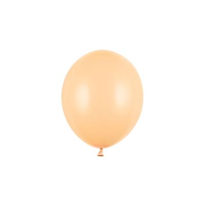 100 PZ Palloncini in lattice 23 cm PESCA CHIARO pastello