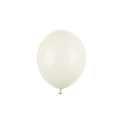 100 PZ Palloncini in lattice 23 cm CREMA CHIARO pastello