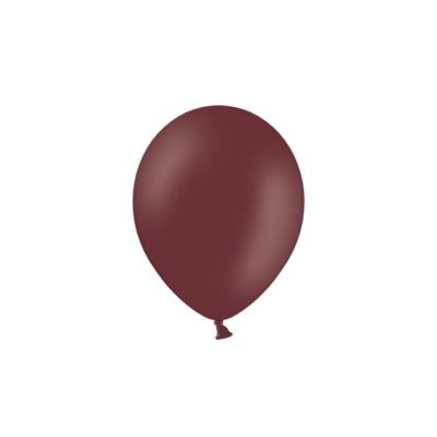 100 PZ Palloncini in lattice 23 cm GRANATA pastello