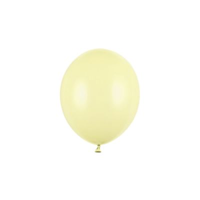 100 PZ Palloncini in lattice 23 cm GIALLO CHIARO pastello
