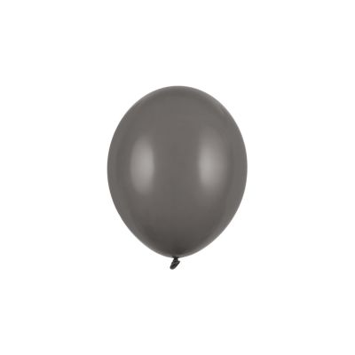 100 PZ Palloncini in lattice 23 cm GRIGIO pastello