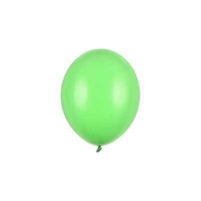 100 PZ Palloncini in lattice 23 cm VERDE BRILLANTE pastello