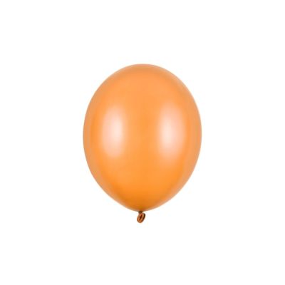 50 PZ Palloncino Palloncini Lattice 27 cm ARANCIO MANDARINO metallic