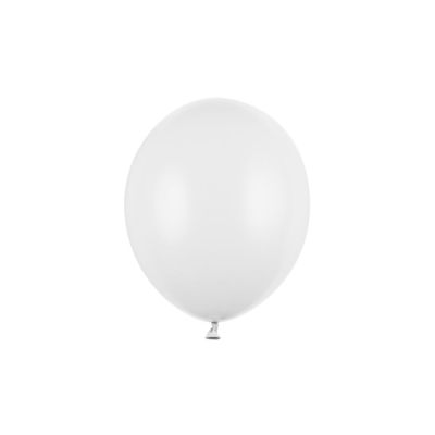 10 pezzi PALLONCINO LATTICE 27 CM BIANCO PURO Pastello
