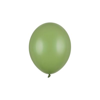 50 PZ Palloncini lattice strong colore VERDE SALVIA Pastello da 27 cm