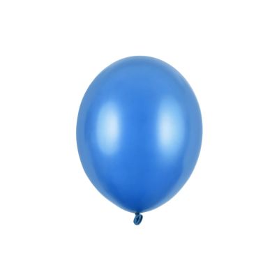 10 PZ Palloncino Palloncini Lattice 30 cm BLU FIORDALISO metallic