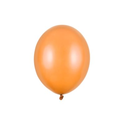 10 PZ Palloncini Palloncino LATTICE 30 cm ARANCIO MANDARINO Metallic