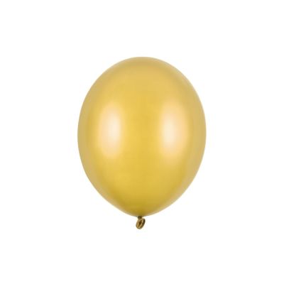 100 PZ Palloncino Palloncini Lattice 30 cm ORO metallic
