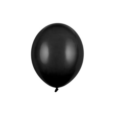 10 PALLONCINI lattice 30 cm NERO PASTELLO