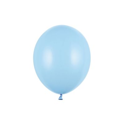 10 PEZZI PALLONCINI lattice 30 cm CELESTE CIELO BABY PASTELLO