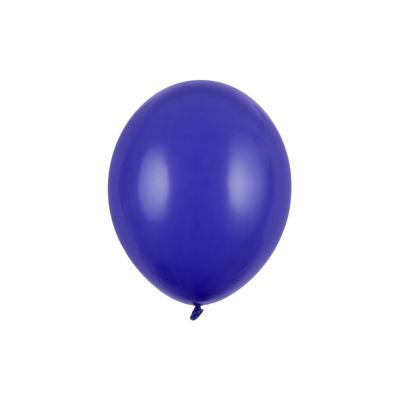10 PZ Palloncini Palloncino Lattice 30 cm BLU ROYAL pastello
