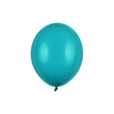 10 PZ Palloncini Palloncino Lattice 30 cm BLU LAGUNA pastello