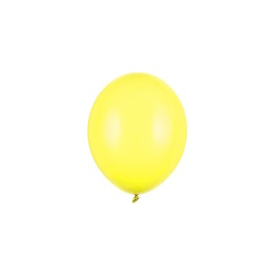 100 PZ palloncini palloncino Lattice 12 cm GIALLO LIMONE Pastello