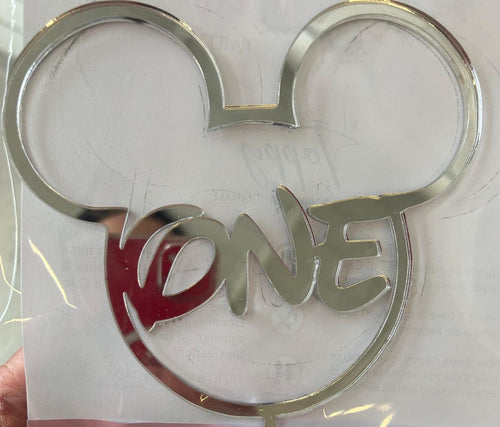 Cake Topper Topolino – Numero Personalizzato