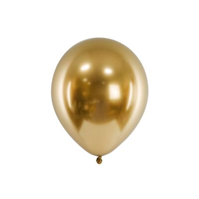 10 PZ Palloncino Palloncini Lattice 30 cm GLOSSY ORO