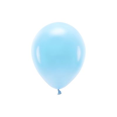 10 PZ Palloncino lattice ECOLOGICO 26 cm CIELO