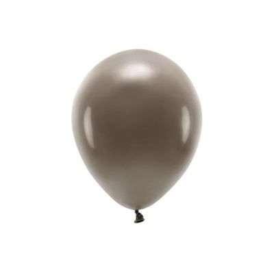 10 PZ Palloncino lattice ECOLOGICO 26 cm colore MARRONE