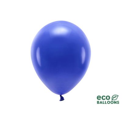 10 PZ Palloncino lattice ECOLOGICO 30 cm BLU NAVY