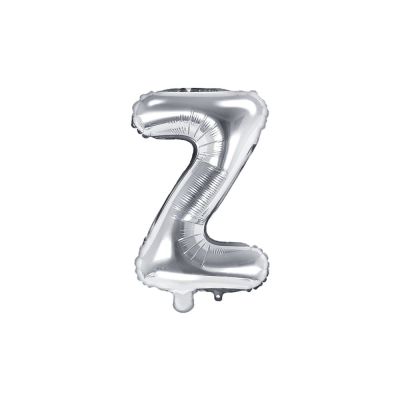 Palloncino FOIL MYLAR ARGENTO lettera Z cm 35