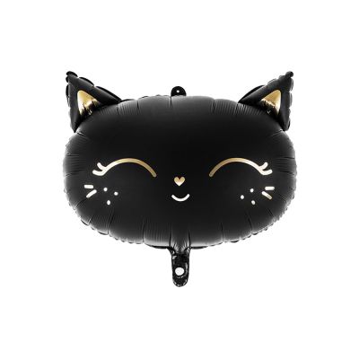 Palloncino FOIL MYLAR forma di GATTO NERO 48x36 cm